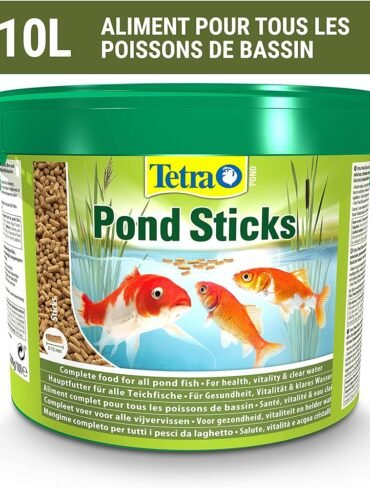 Tetra Pond Sticks Aliment complet - Contenance de 10 litres