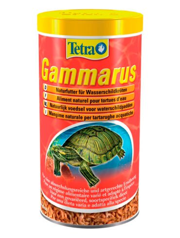 Alimentation Tortue d'eau Tetra Gammarus - Contenance 250 ml
