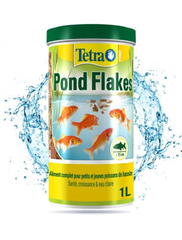 Tetra Pond Flakes Aliment complet - Contenance 1 Litre