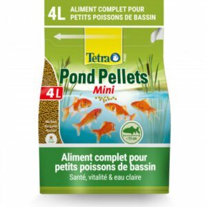 Tetra Pond Pellets Mini Aliment complet - Contenance 4 Litres