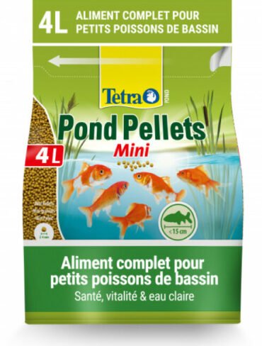 Tetra Pond Pellets Mini Aliment complet - Contenance 4 Litres