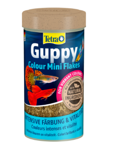 Tetra Guppy Colour Mini Flakes 250 ml