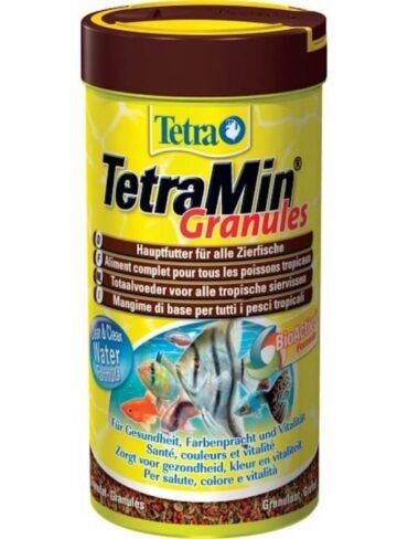 Tetra Tetramin Granules Aliment complet - Contenance 250 ml