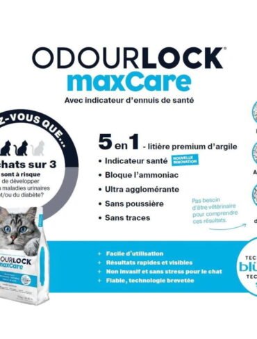Litière Maxcare Odourlock 12 kg