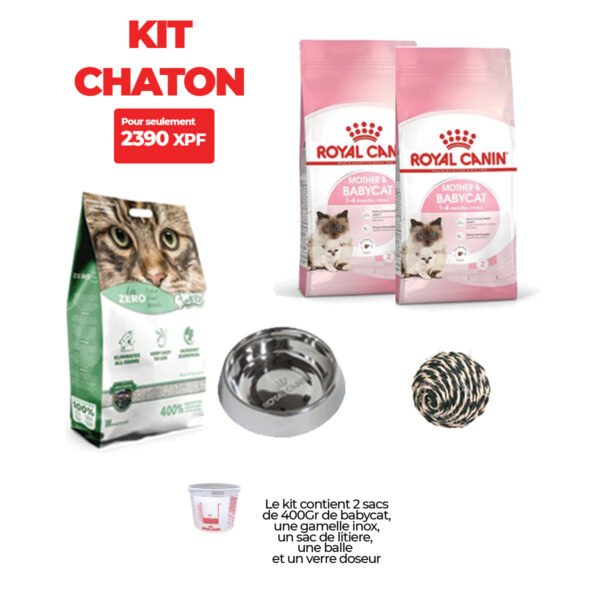 Kit d'Accueil pour Chaton