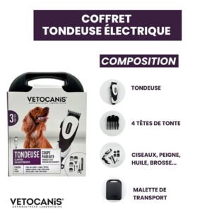 Tondeuse électrique Vétocanis