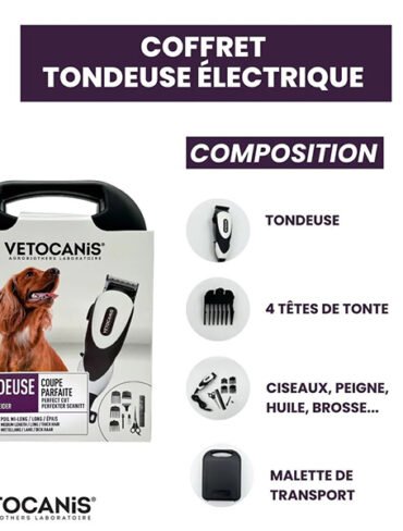 Tondeuse électrique Vétocanis