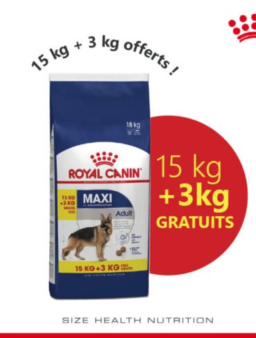 Royal Canin Maxi Adult + 3Kg Offerts
