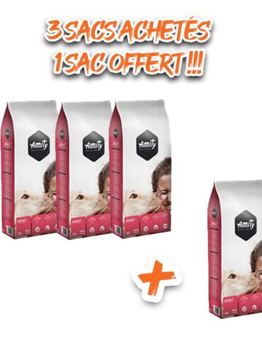 Amity Adult 10 Kg 3+1 Offert