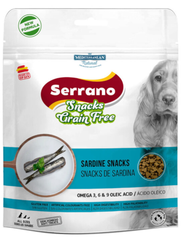 Friandises aux sardines naturels 150 g