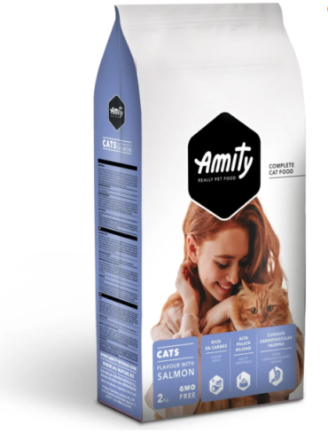 AMITY Cats Saumon pour chat - 2Kg